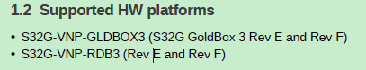 Can GoldVIP support S32G-VNP-EVB3 hardware ？ - NXP Community