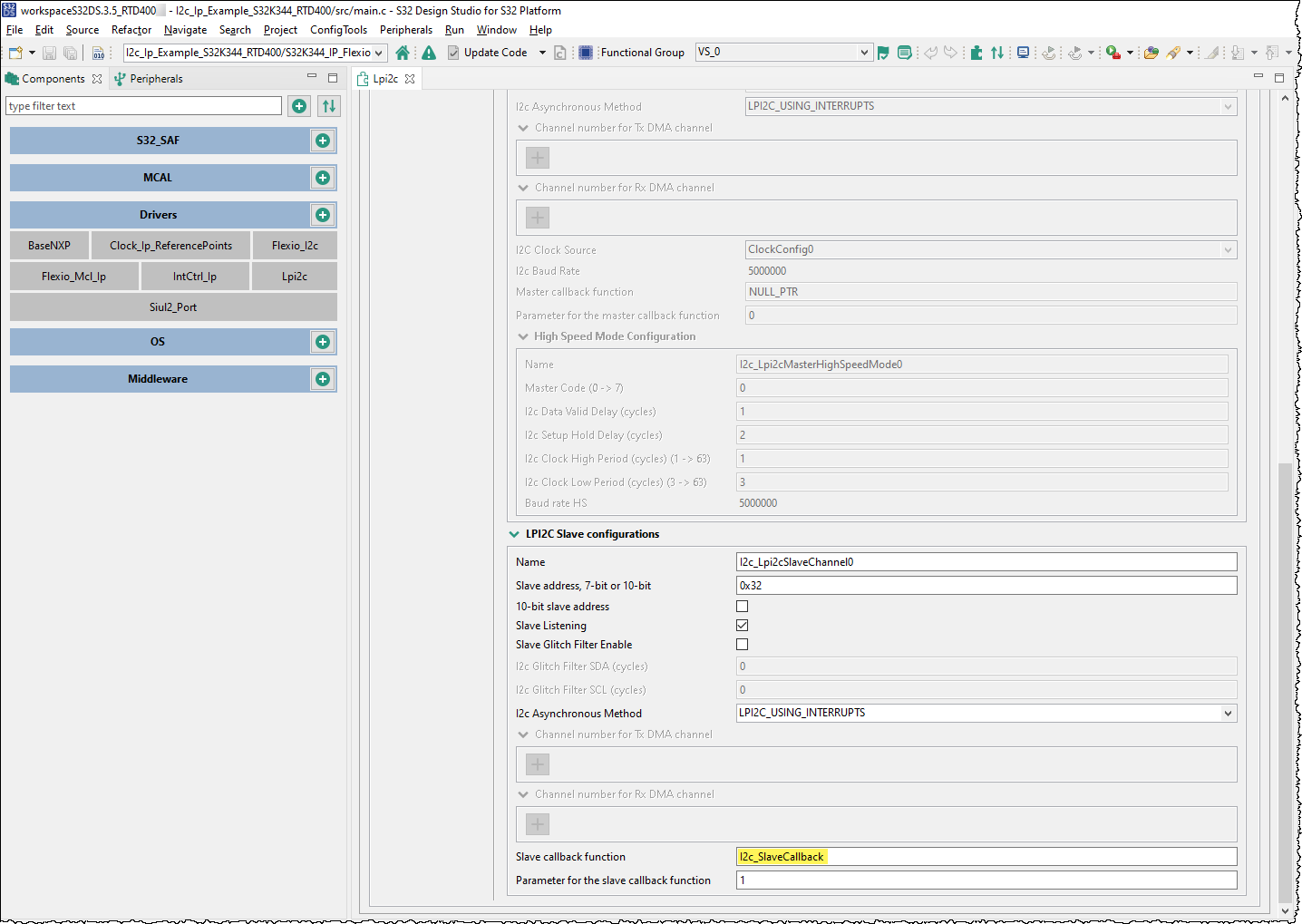 I2C Slave Callback not being called... - NXP Community