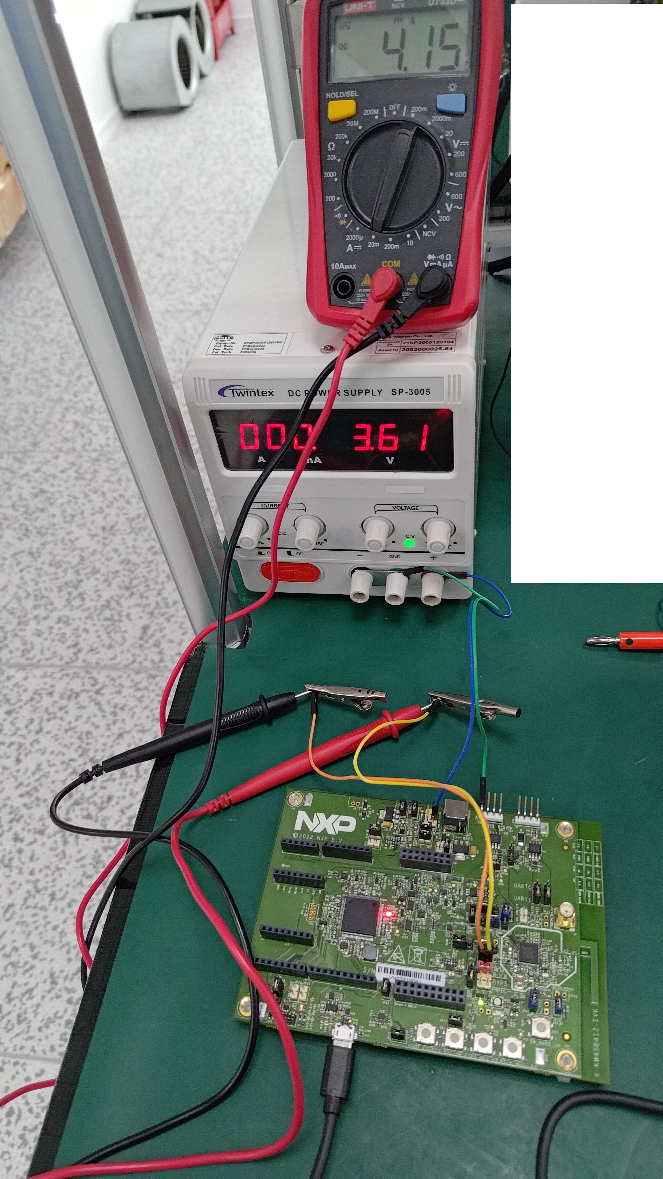 KW45 EVK deep sleep mode current consumption is too high - NXP Community