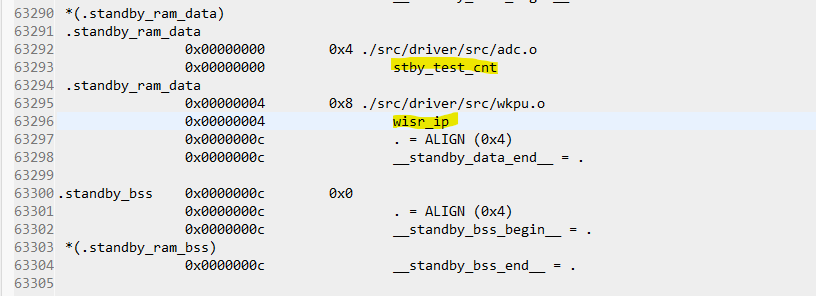 S32K314 standby ram usage issues - NXP Community