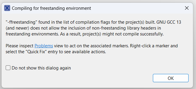 compiling for freestanding environment - NXP Community