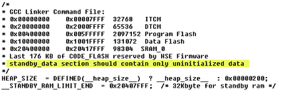 S32K314 standby ram usage issues - NXP Community
