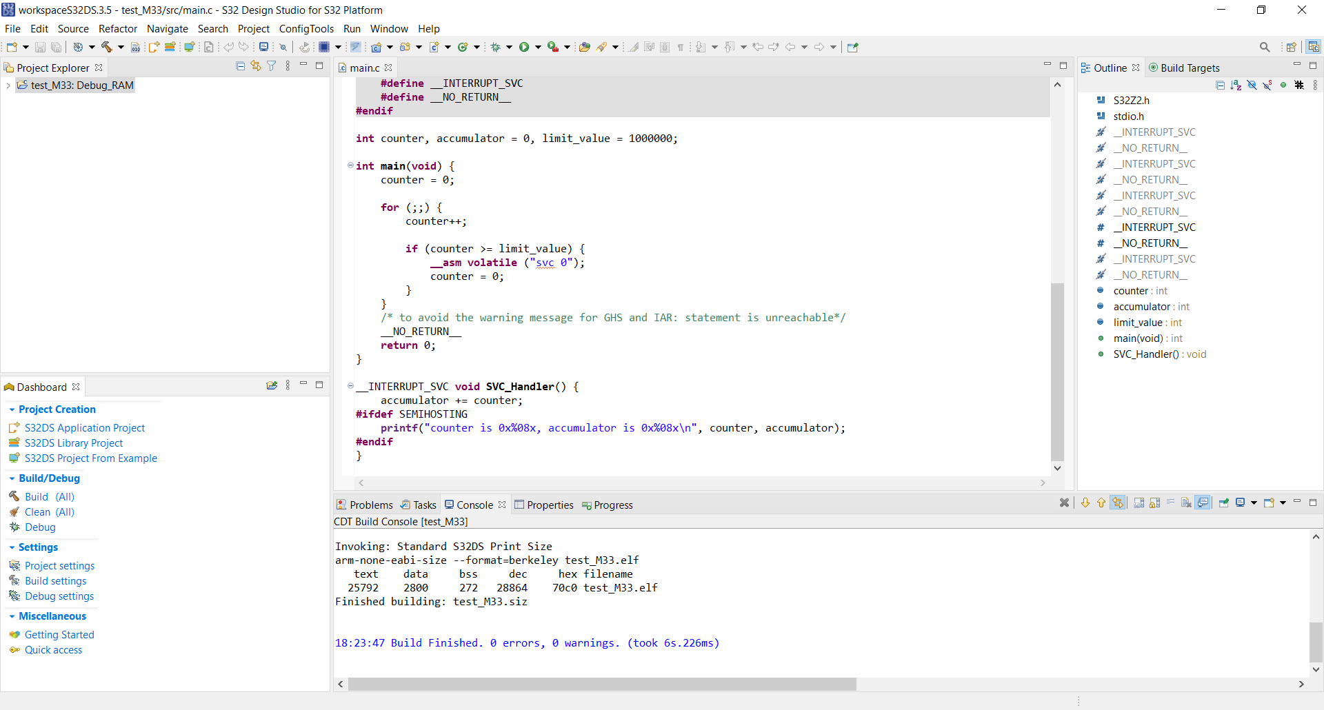 HOWTO: S32 Design Studio - Create a New Application Project - NXP Community