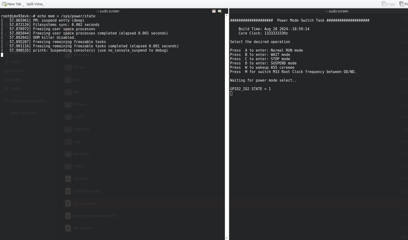 Solved: IMX93 M33 initialize GPIO2 and A55 not waking up normally - NXP ...