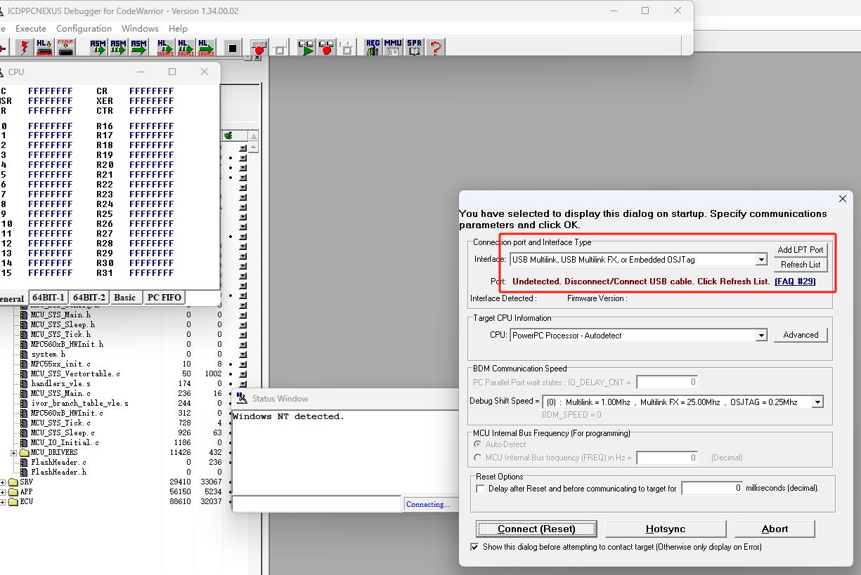 Solved: CodeWarrior 2.1 and CodeWarrior 10.6 PE Driver - NXP Community