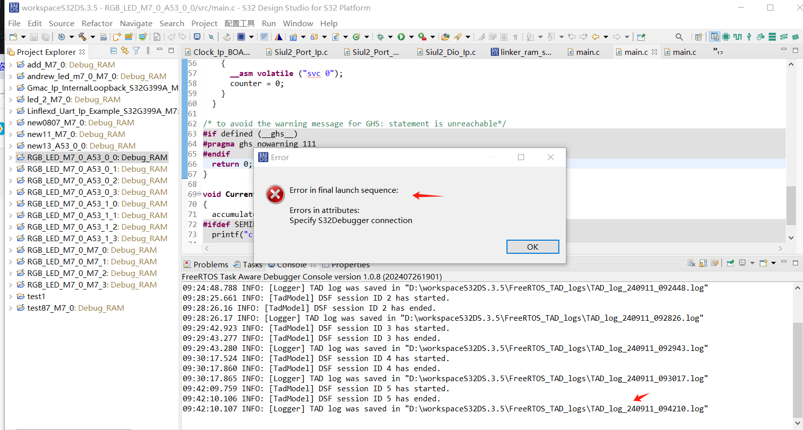Solved: S32G-VNP-RDB3 JTAG Debug Failed - NXP Community