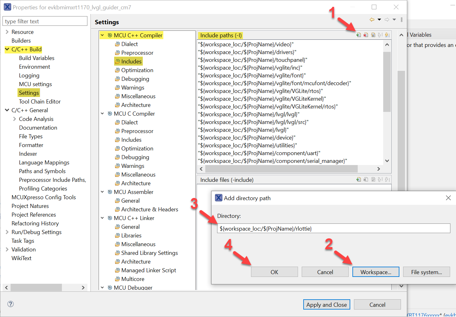 Addition of Lottie widget on an MCUXpresso project - NXP Community