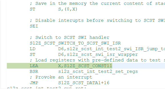 S12Z Structural Core Self Test Library User Manual - NXP Community