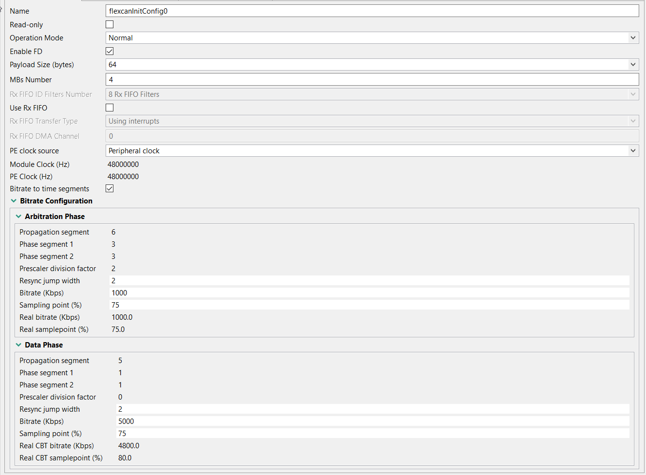S32K148 CAN FD receive issue - NXP Community