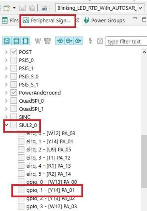HOWTO: Create a Blinking LED application project for S32Z27x using S32 ...