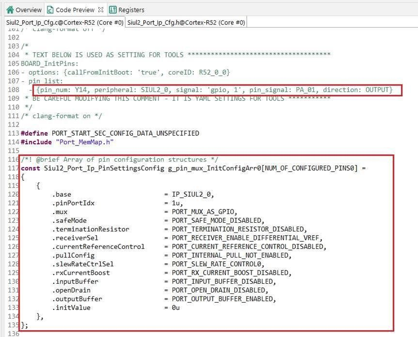 HOWTO: Create a Blinking LED application project for S32Z27x using S32 ...