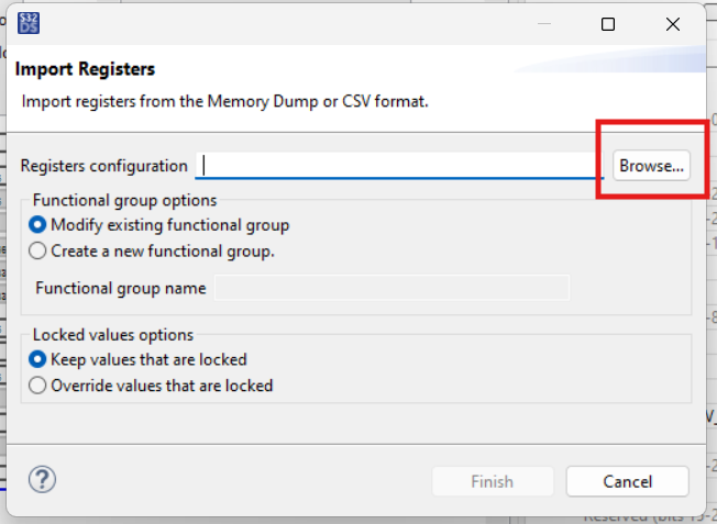 Import Memory dump into Clock Tree in S32 DS not working! - NXP Community