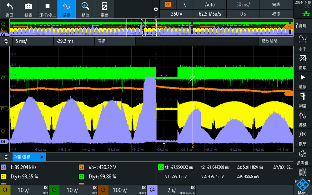TEA19162 PFC inductor current abnormal waveform - NXP Community