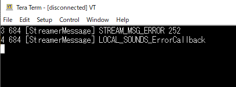 Solved: Assistance Needed with STREAM_MSG_ERROR 252 on SLN-SVUI-IOT VIT ...