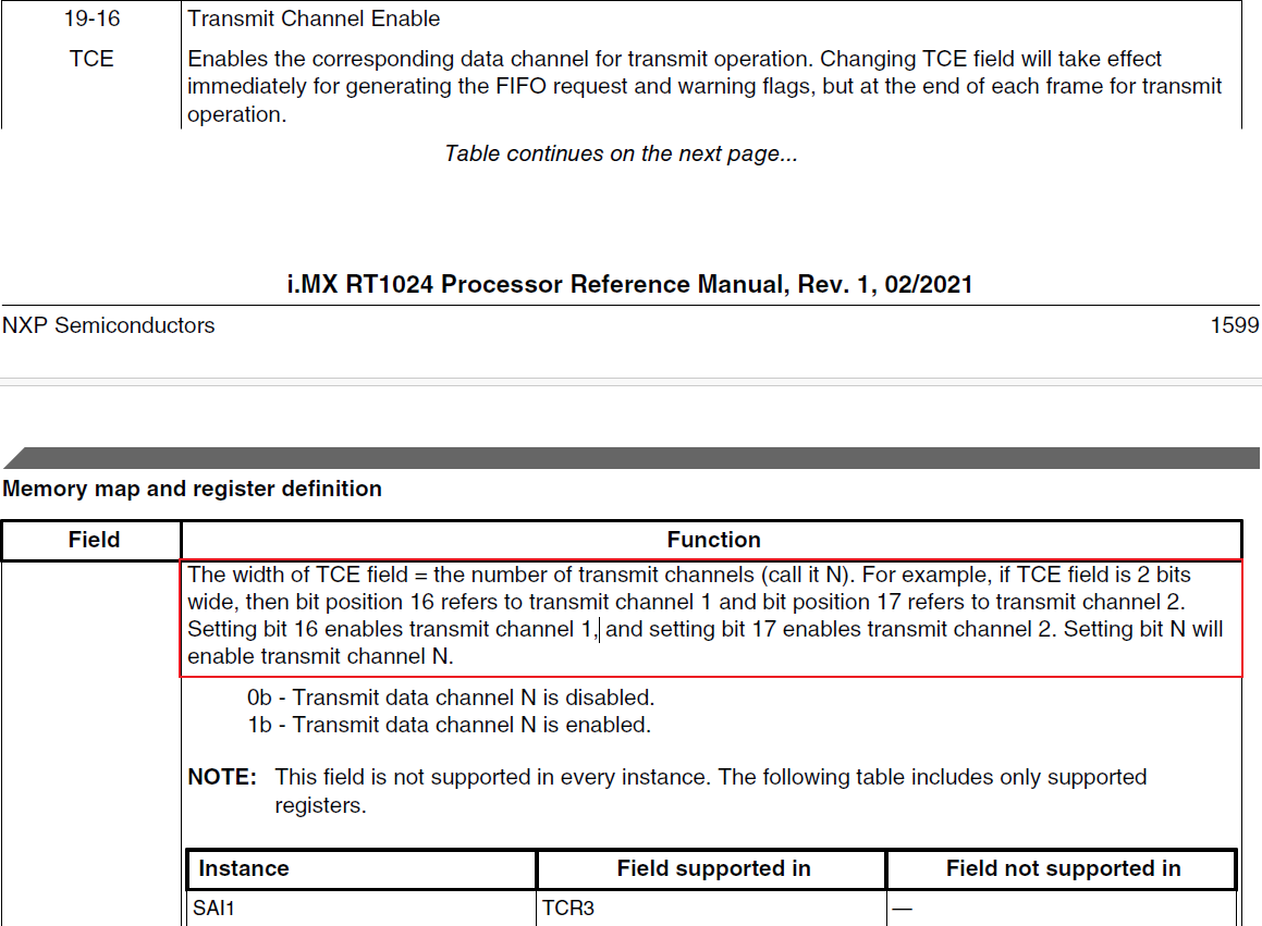 Solved: Using SAI1 to drive 3 audio outputs with 2 TX_Data - NXP Community
