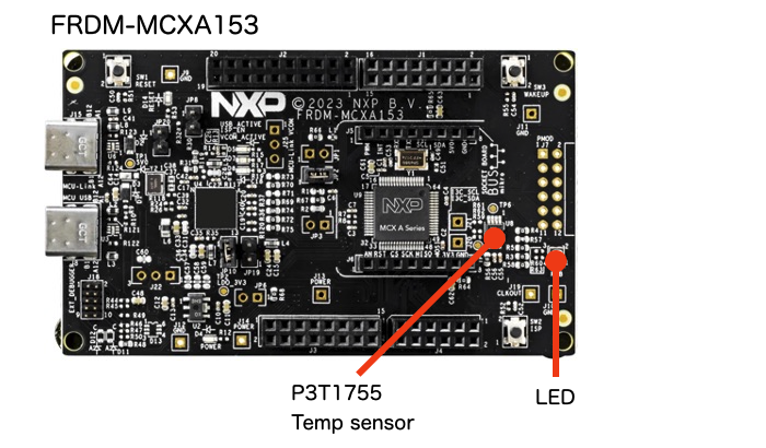 I3C動作サンプルコード：「i3c-temperature-sensor」の動かし方 (日本