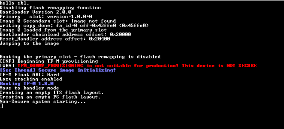 MCUBOOT + TFM configuration using MCUXpresso SDK on RW61x - NXP Community
