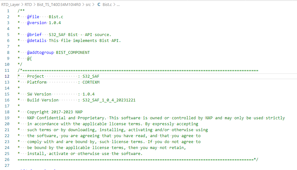 Solved: S32K344 MQFP172 Tresos issue - NXP Community