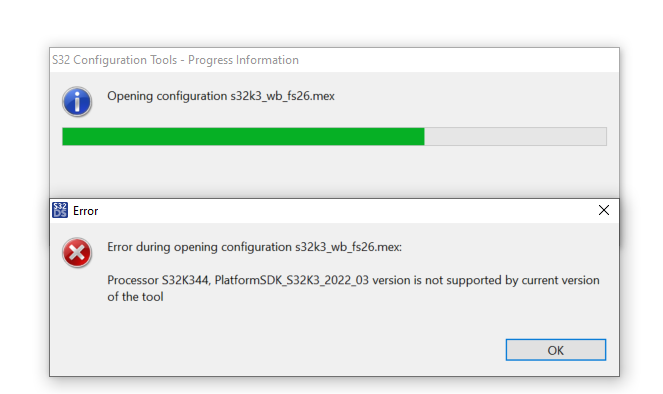 Solved: S32DS - S32K3 SDK error - NXP Community