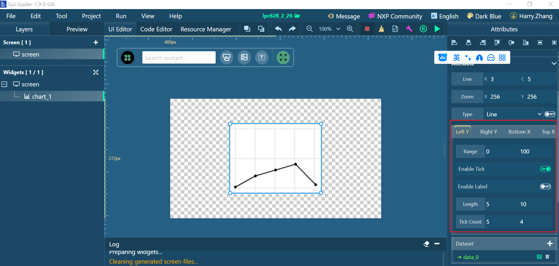GUIder的chart控件 - NXP Community