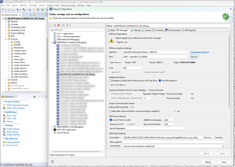 Debug Configuration MCSPTE1AK116_PMSM_FOC_2Sh.png Debug Configuration MCSPTE1AK116_PMSM_FOC_2Sh.png