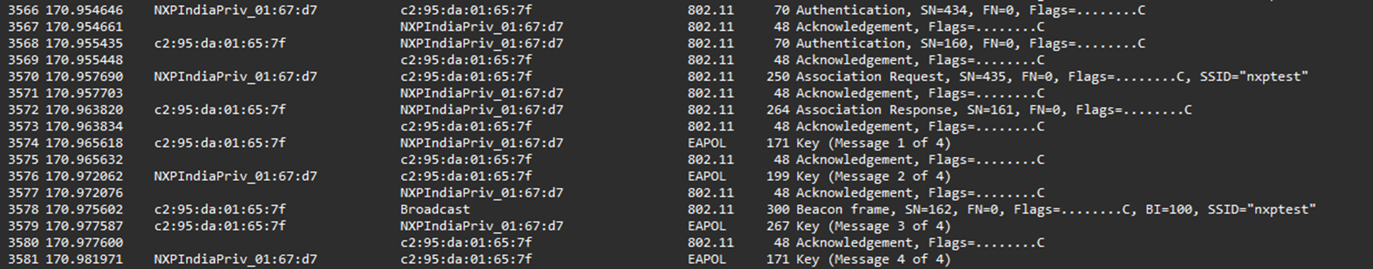 RW612 EAPOL 4-Way Handshake delay - NXP Community