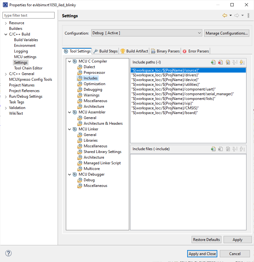 Solved: Facing Error in NXP RT1170EVKB Compilation Errror - NXP Community