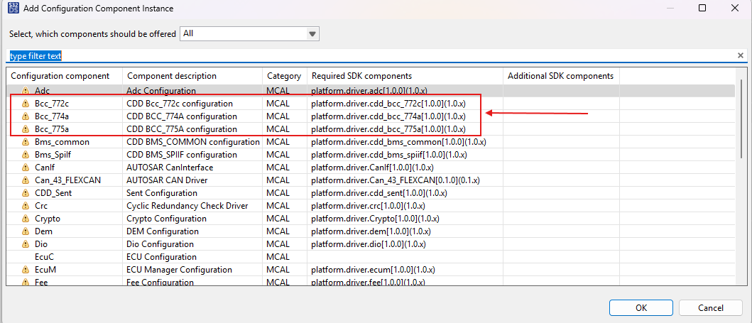 Solved: How can I use S32K3 BMS GEN1 SDK on S32K1 series? - NXP Community