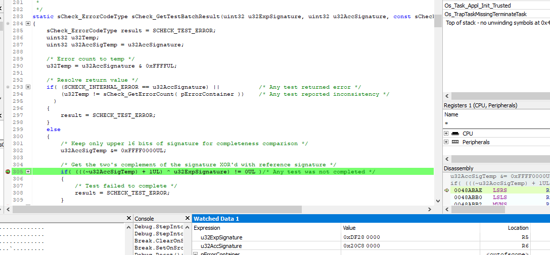 Re: sCheck Test CMU_FM, ISR problem - NXP Community
