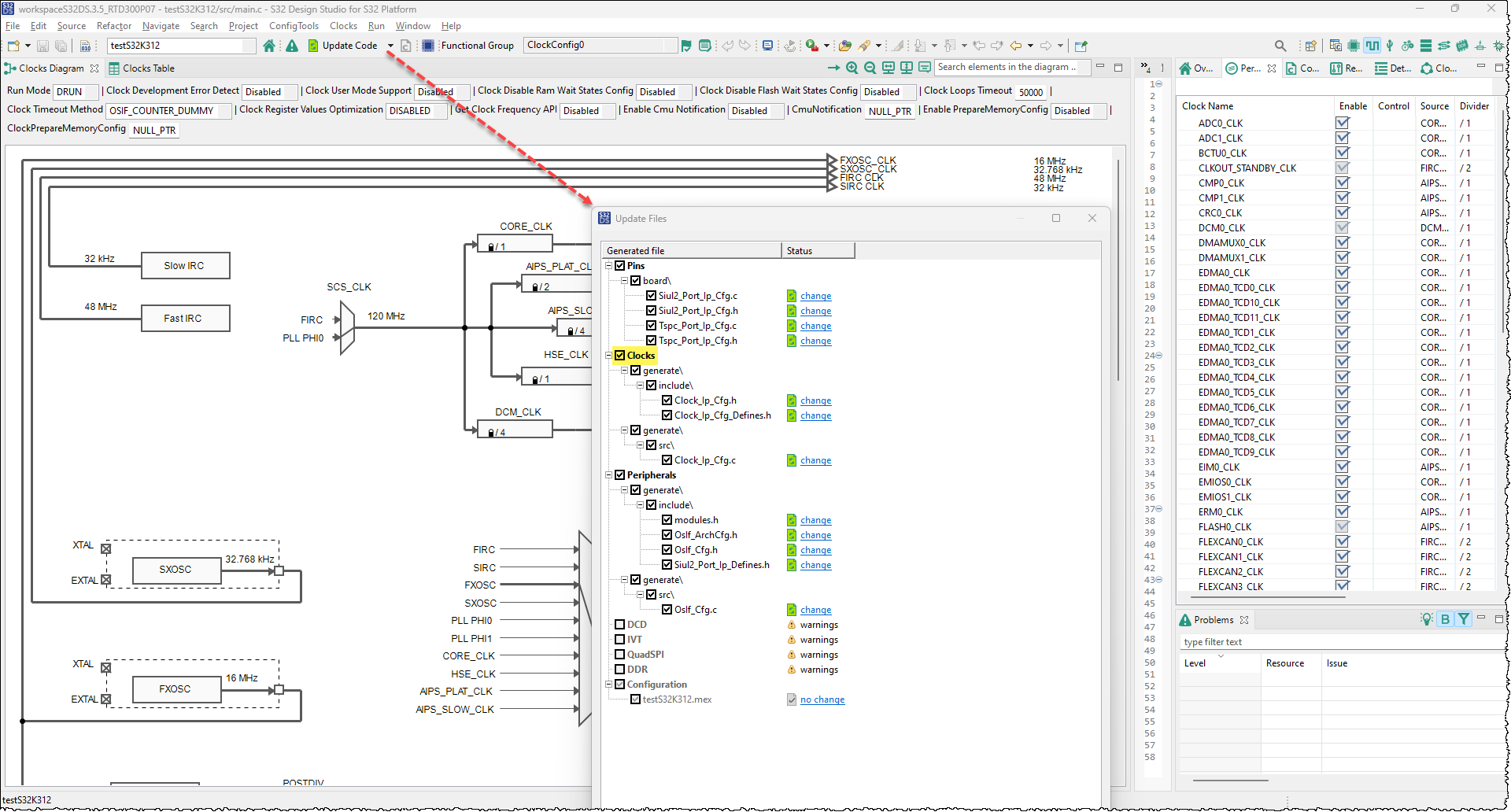 Peripheral tool code generation error - NXP Community
