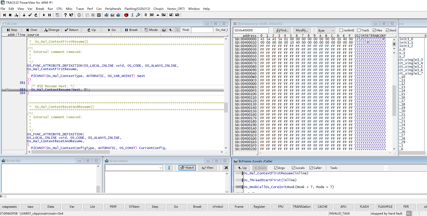 Solved: bootloader跳转application，hard fault - NXP Community