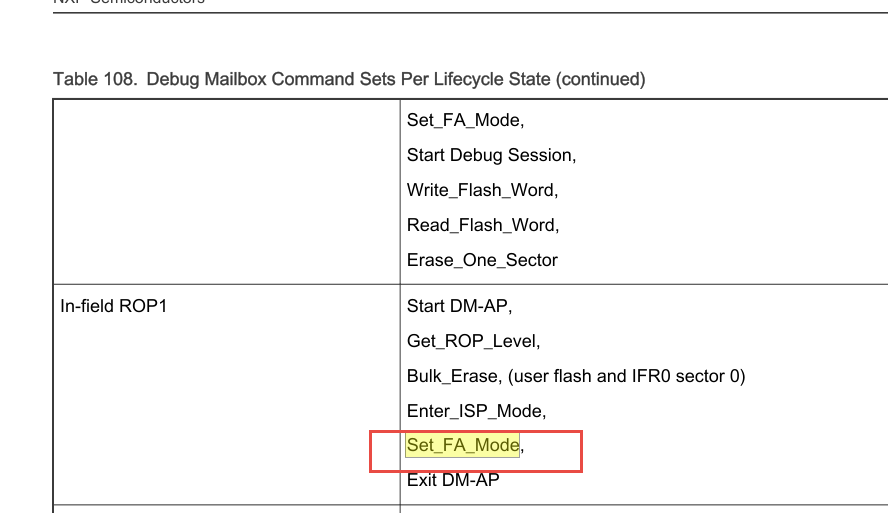 Solved: Debug in ROP_LEVEL1 - NXP Community