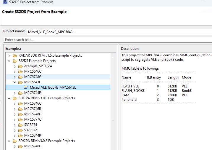Solved: mpc5675k example project for S32DS - NXP Community