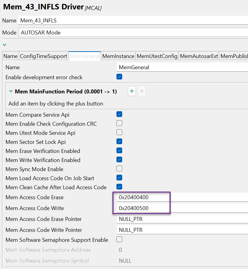 Solved: S32K341 - Issue with Mem_43_INFLS on S32DS3.6.2 and RTD6.0.0 ...