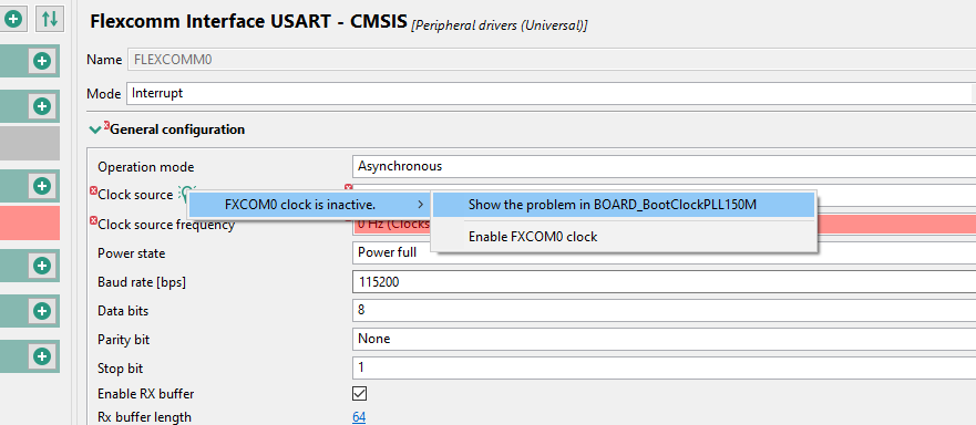 Solved: LPC55xx: enable clock source for flexcomm interface USART CMSIS ...