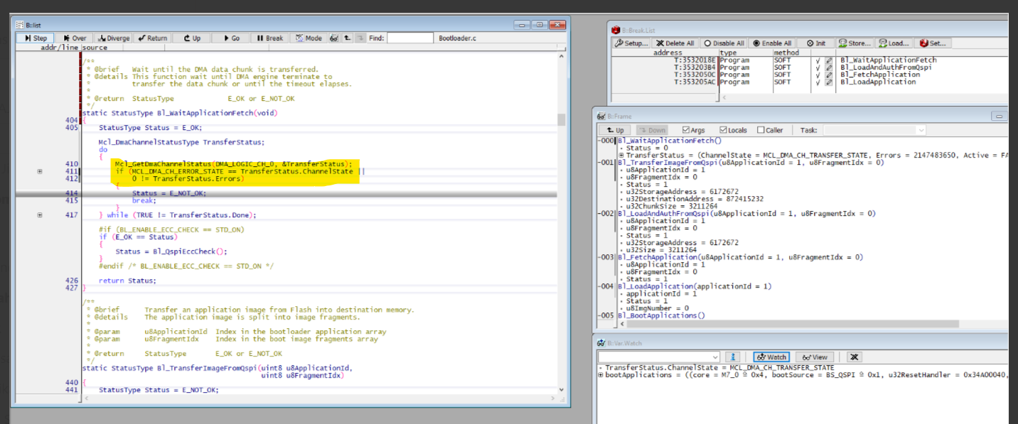 DMA transfer fail to load from NOR Flash to SRAM - NXP Community