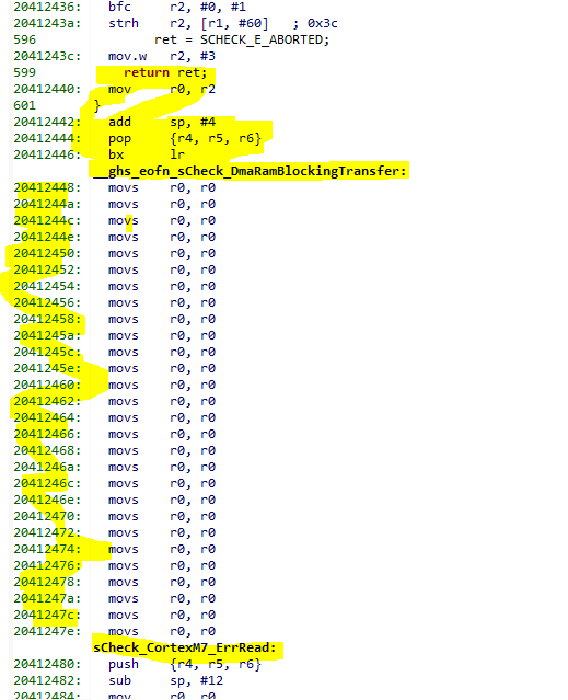 解決済み: Code overlapping issue - NXP Community
