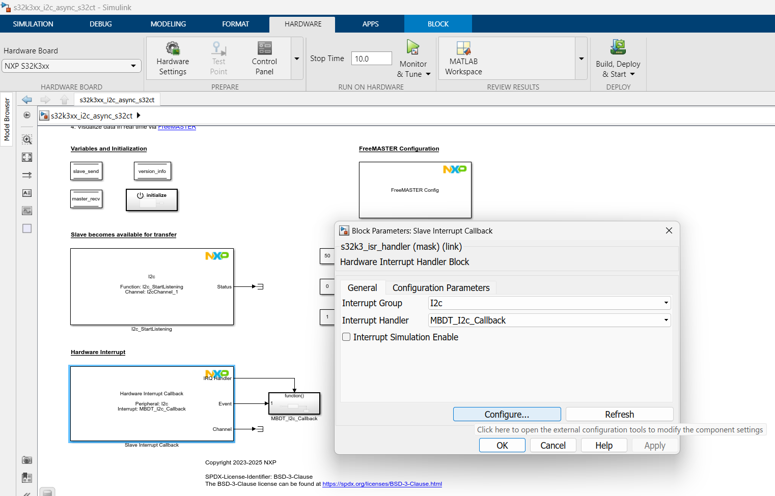 Solved: NXP S32K312EVB I2C Example not working - NXP Community
