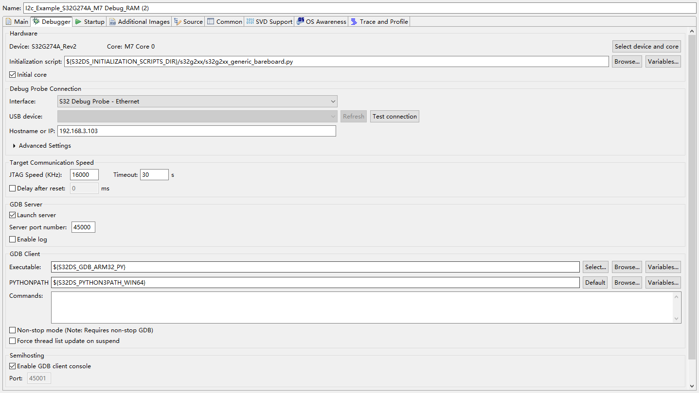 S32 Debug Probe can't connect S32G274 - NXP Community