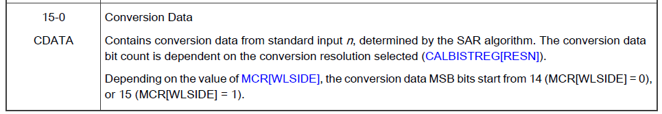 Solved: s32k3 adc 采集值问题 - NXP Community