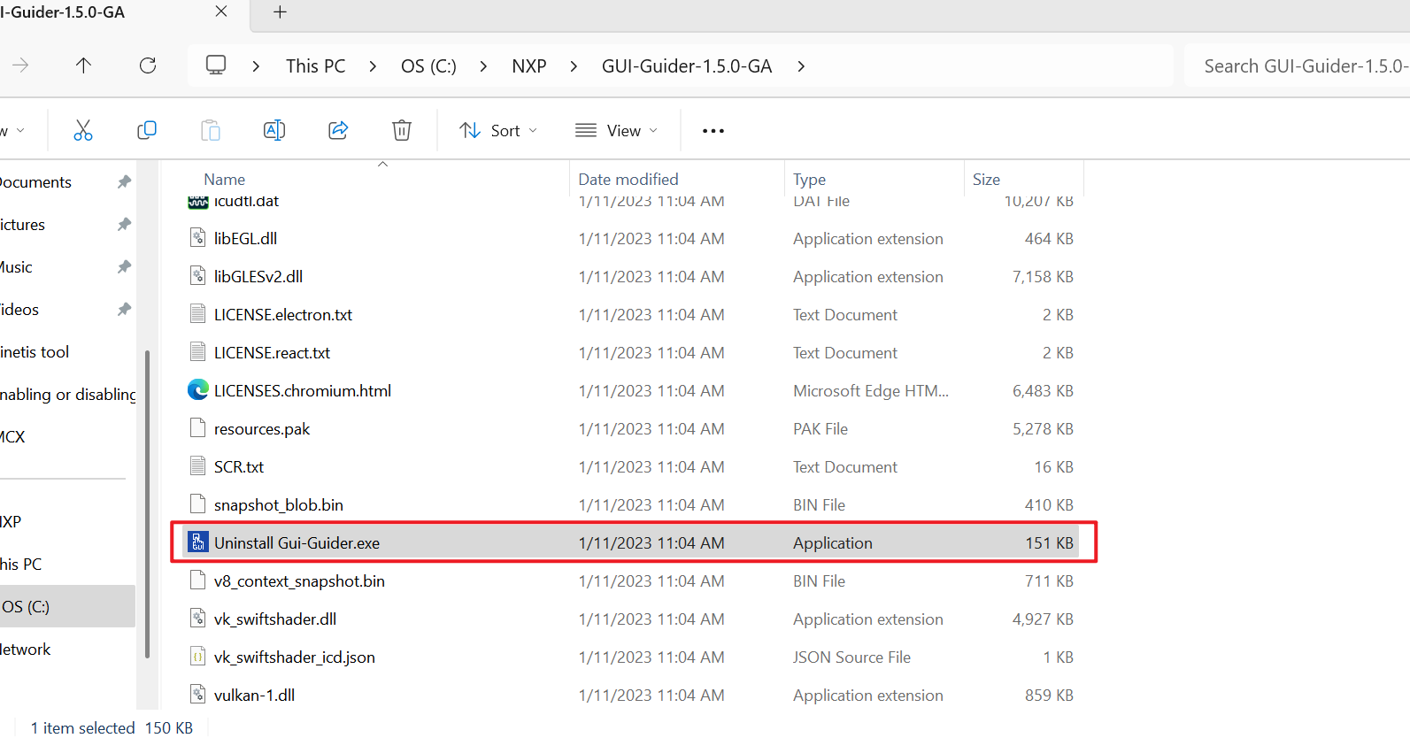 GUI Guier1.5.0版本本来可以生成代码和C模拟，但突然又不能生成代码，显示Error： null - NXP Community