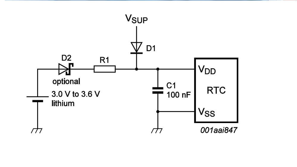 Can we use coin cell battery backup for 8563t rtc? NXP Community