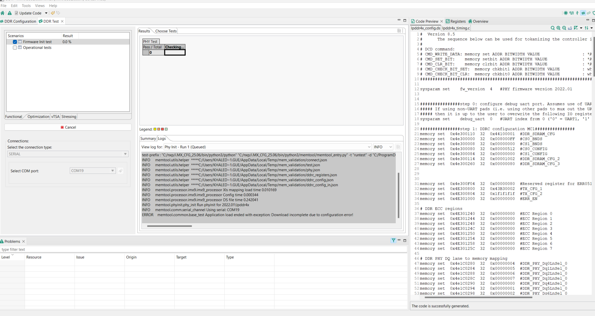 Solved: i.MX93 custom board – DDR configuration vs bootloader flashing ...