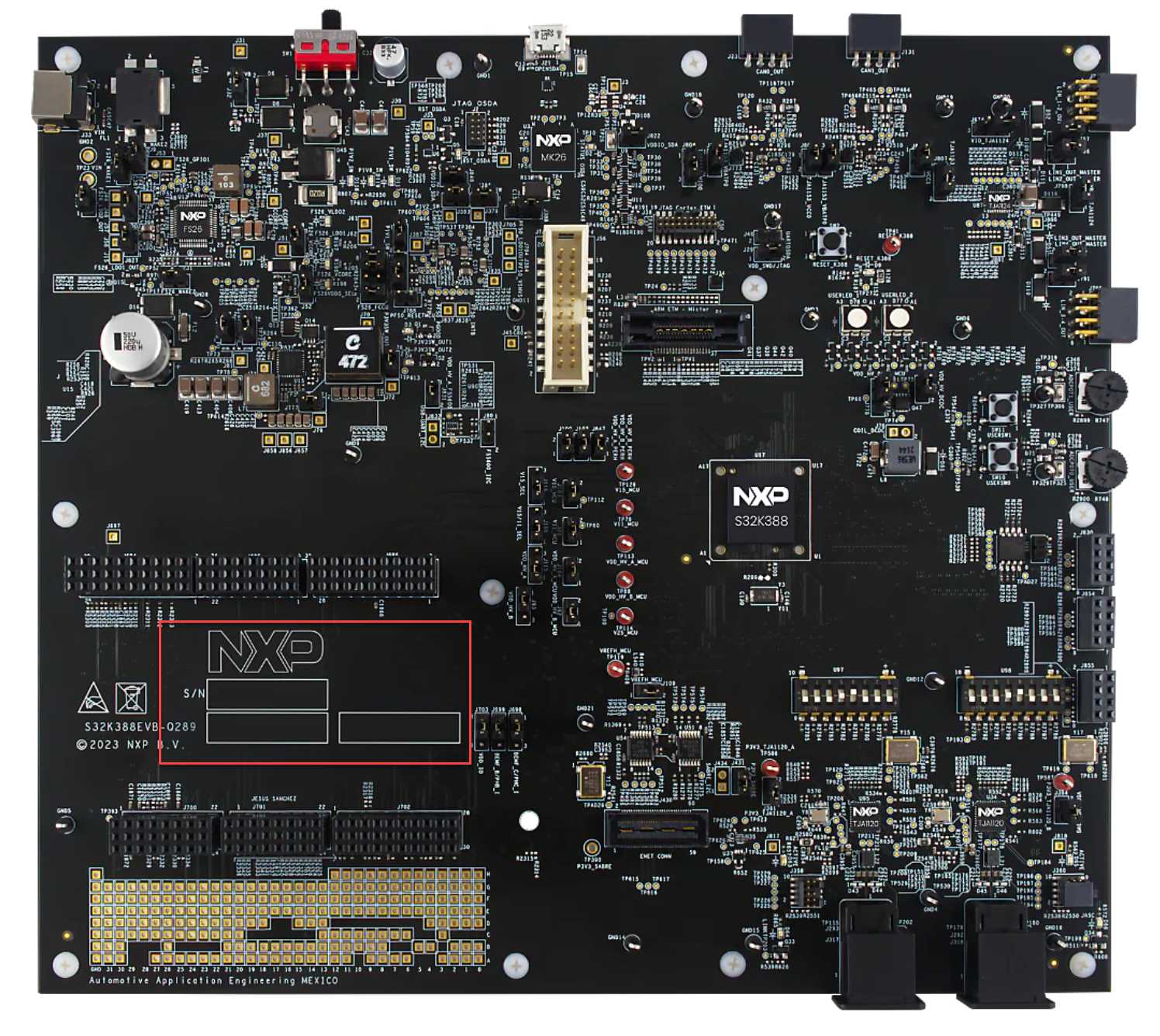 Solved: S32K388EVB-Q289 board changes to use external debugger