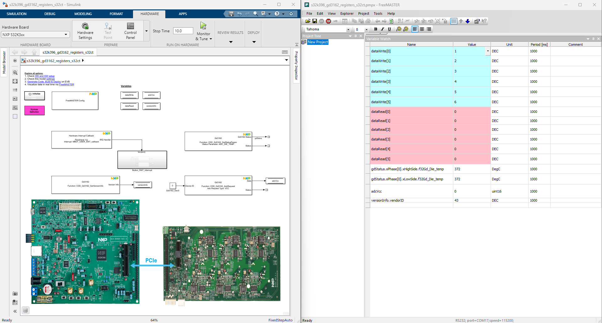 NXP Model-Based Design Toolbox for S32K3 version 1.7.0 - Product