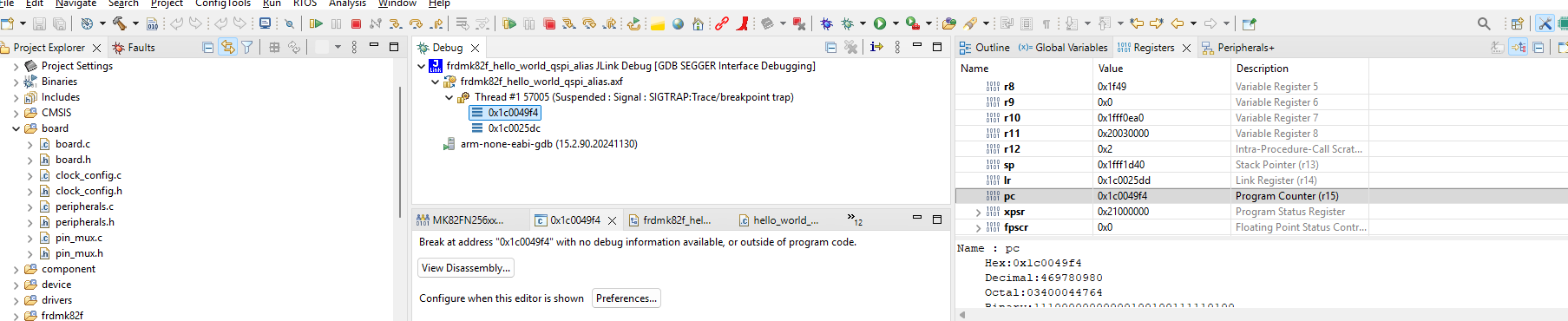 How use QSPI Alias region in K82 microcontroller - NXP Community