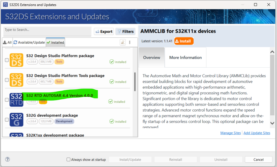 S32DS 3.6.4 - SDK for S32K144 - NXP Community
