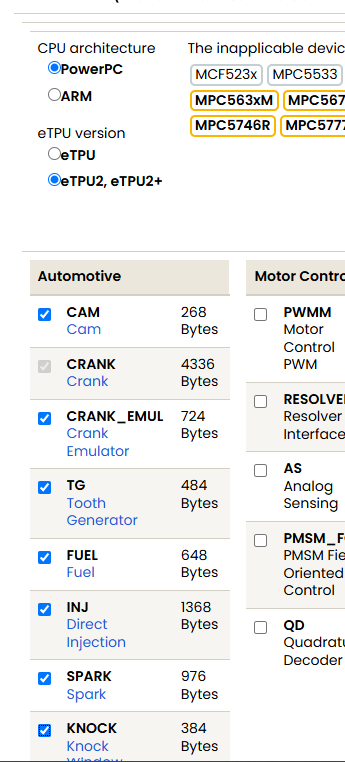 Solved: eTPU crank, cam, injections and Ignitions on S32K3 - NXP Community