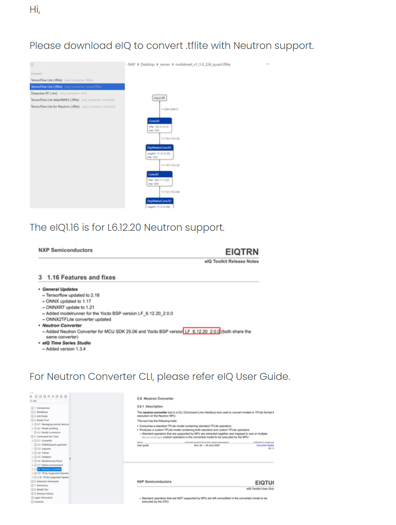 IMX 95 NPU not activated - NXP Community