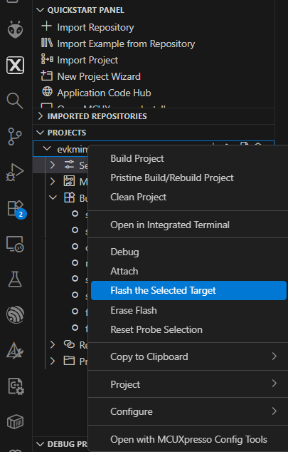 Solved: Unable to Flash hello_world on MIMXRT1064 EVK with MCUXpresso ...